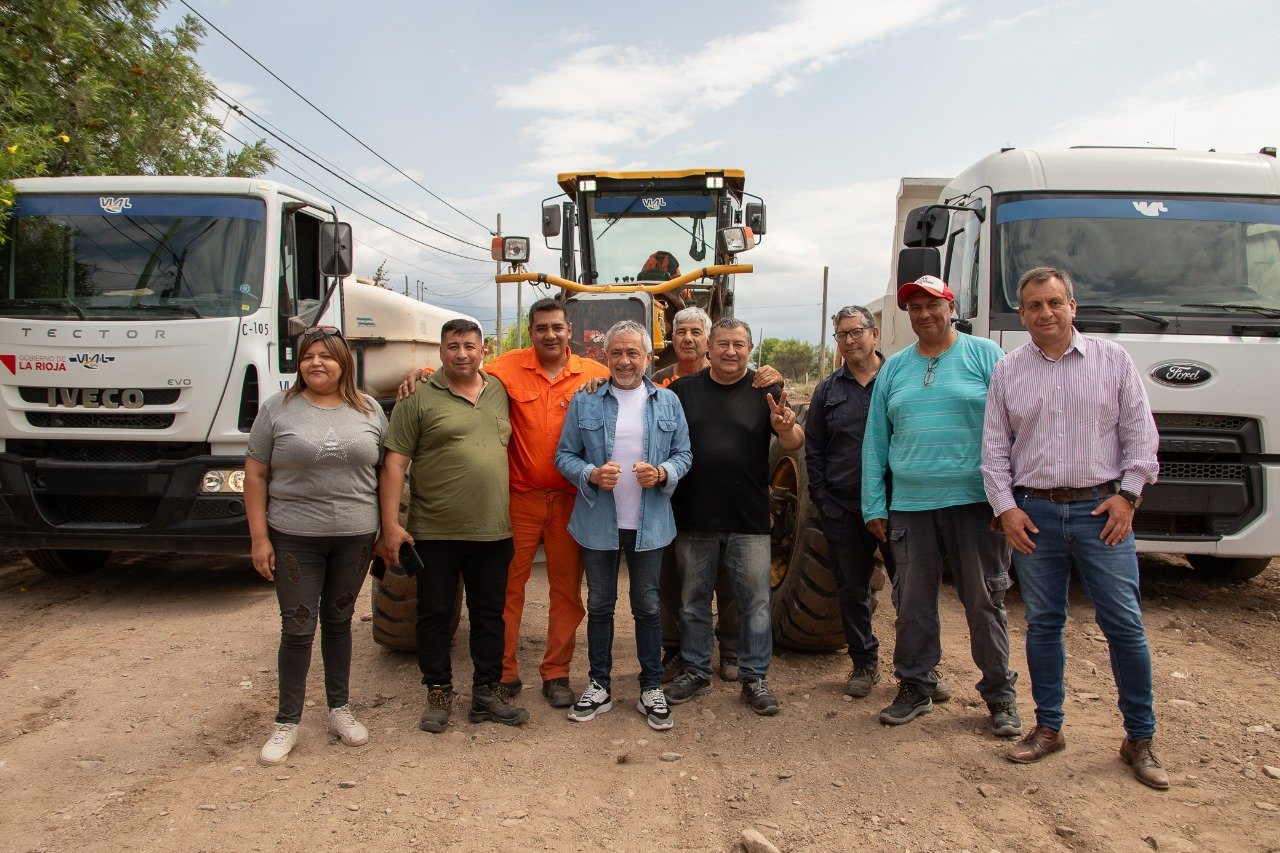 SE REALIZARON TAREAS PARA RECUPERAR LA TRANSITABILIDAD EN LA ZONA SUR