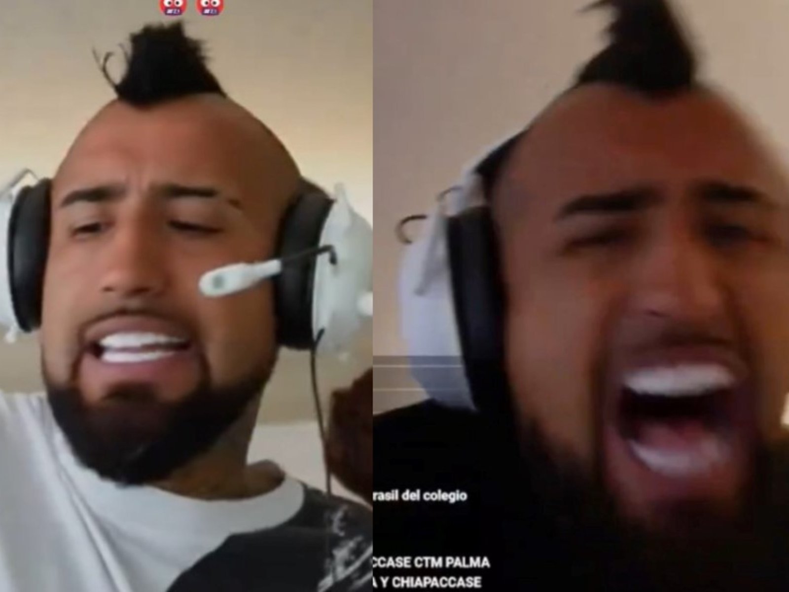 Arturo Vidal reaccionó en vivo al papelón de Chile en Colombia y explotó su furia contra Gareca por la goleada