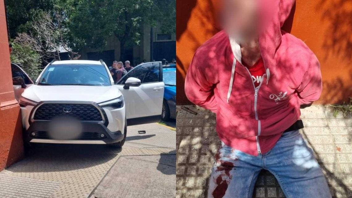 Chacarita: atropelló con su camioneta al ladrón que intentó asaltarla