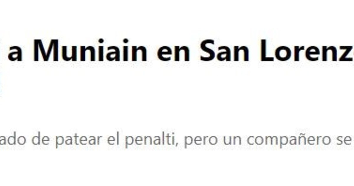 El curso acelerado de Iker Muniain :: Olé
