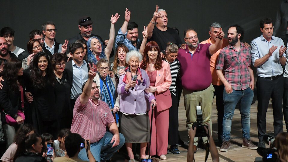Estela de Carlotto: “Nada está perdido si seguimos luchando juntos” | Cristina Kirchner y Axel Kicillof se reencontraron en el cumpleaños de Abuelas