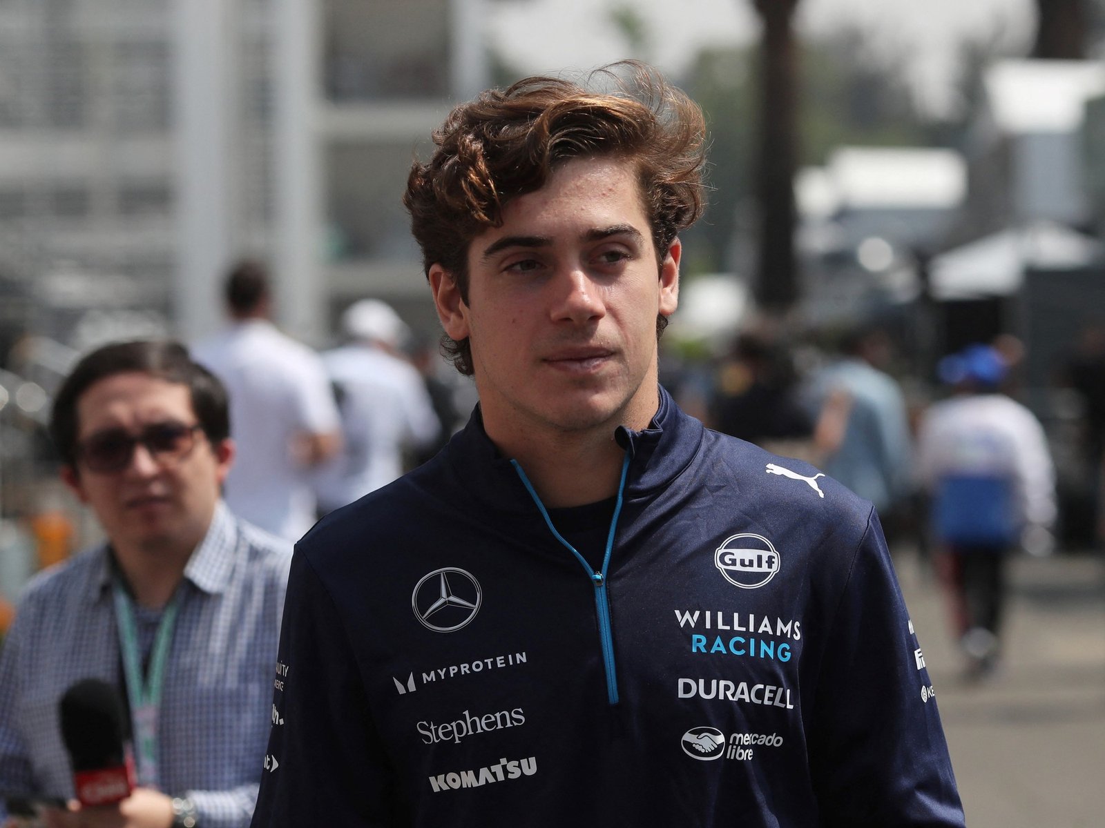 Franco Colapinto habló de su desplante a Martin Brundle, el expiloto británico al que le negó una nota y se volvió a cruzar en el GP de México