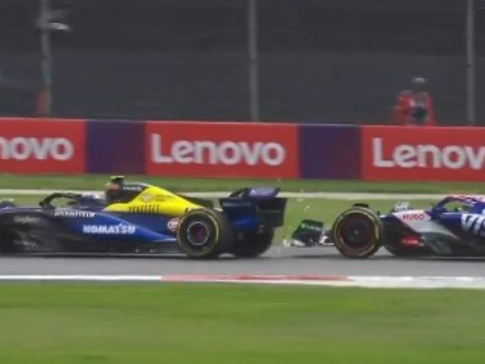 Franco Colapinto y una enfática respuesta a la FIA, tras la sanción recibida en el GP de México