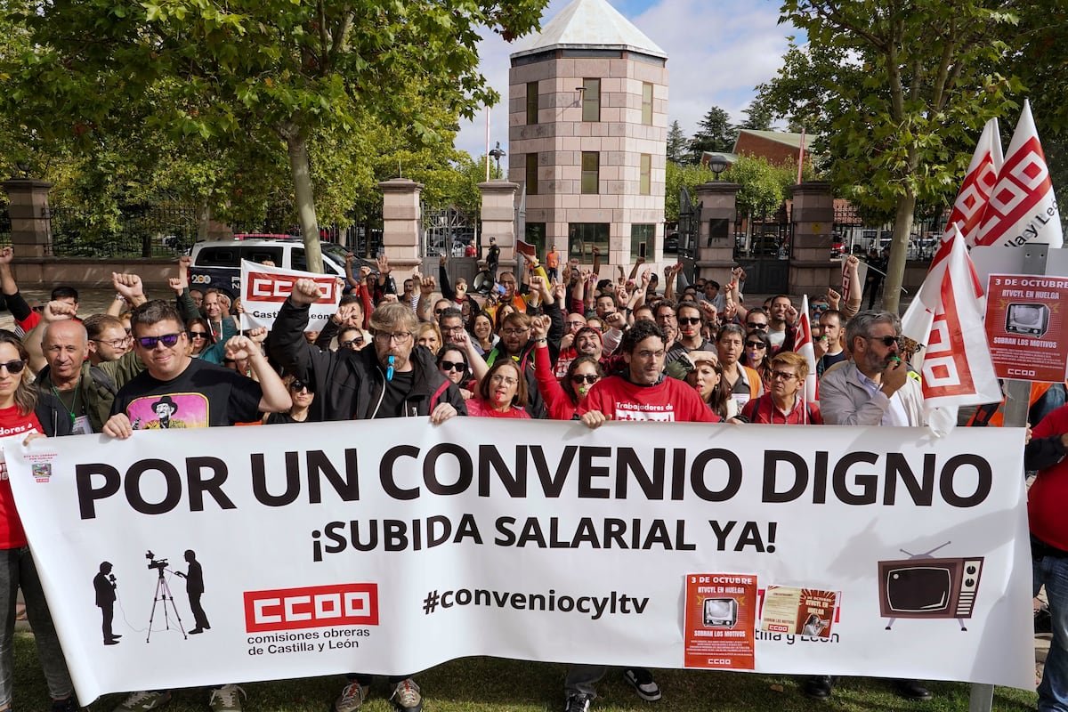 La radio y televisión de Castilla y León vuelve a huelga el día del estreno del festival Seminci | España