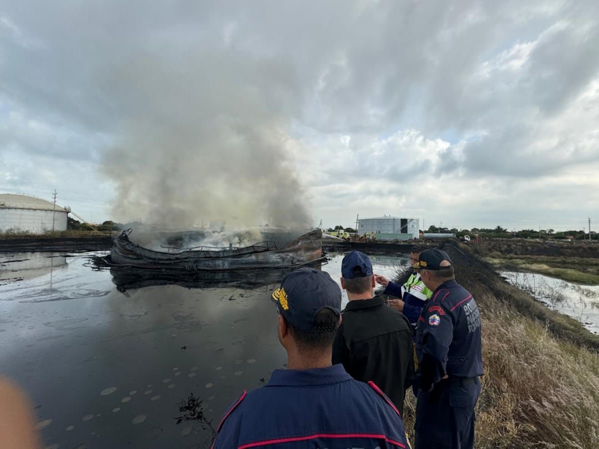 Un incendio en un tanque de crudo provoca una veintena de heridos en Venezuela