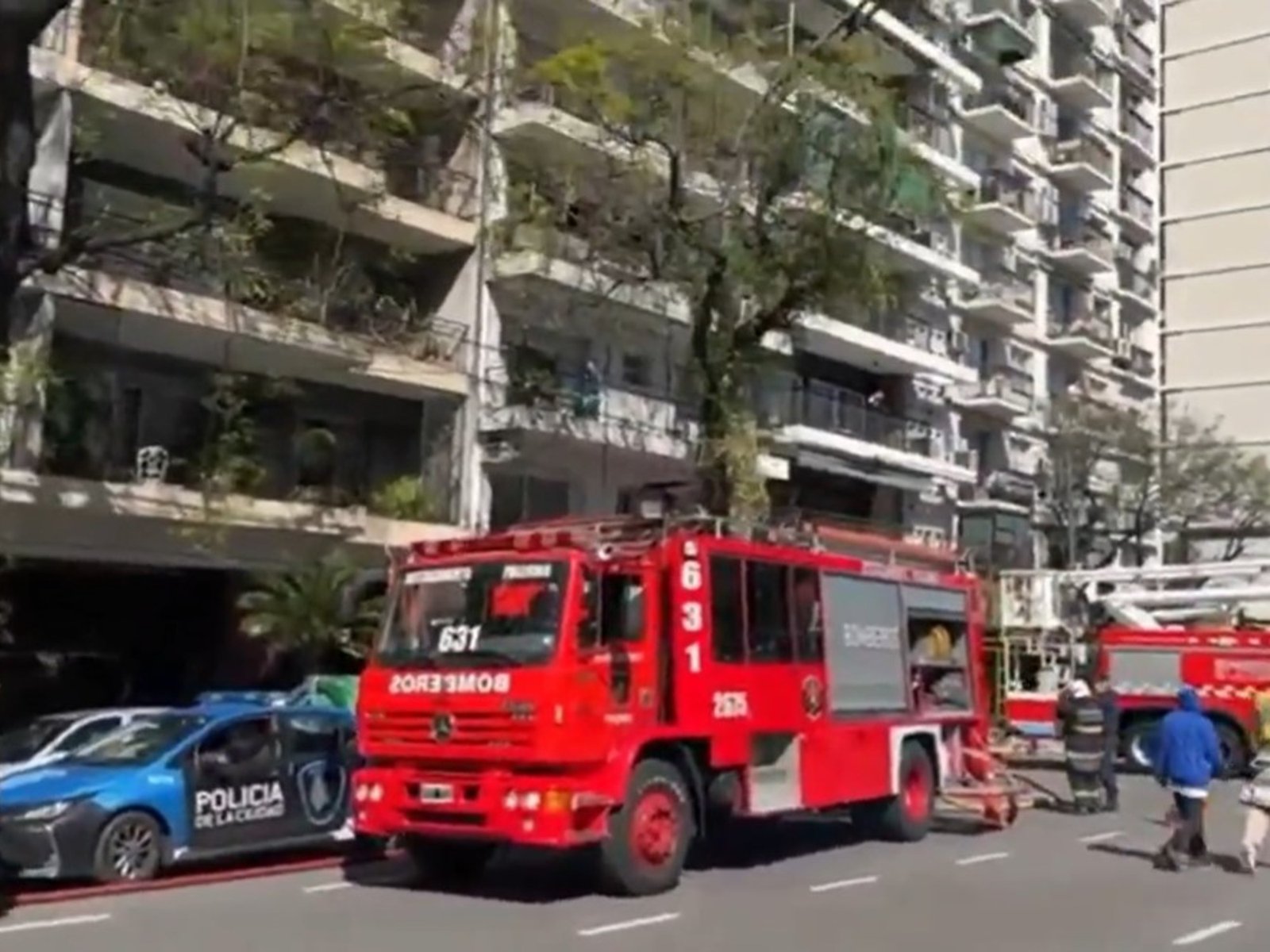 asistieron a una bebé de un año y medio por inhalación de humo