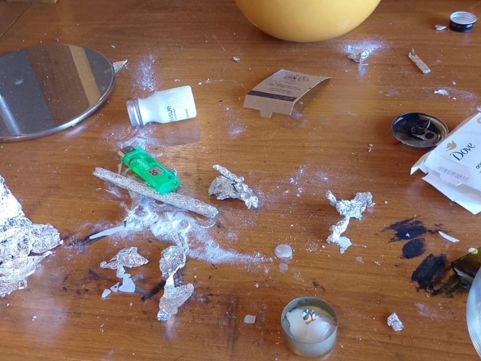 destrozos y droga en la habitación del hotel que ocupaba el cantante en Buenos Aires