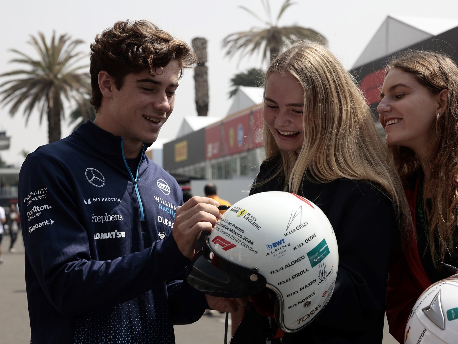 el día 1 del GP de México de la Fórmula 1, minuto a minuto