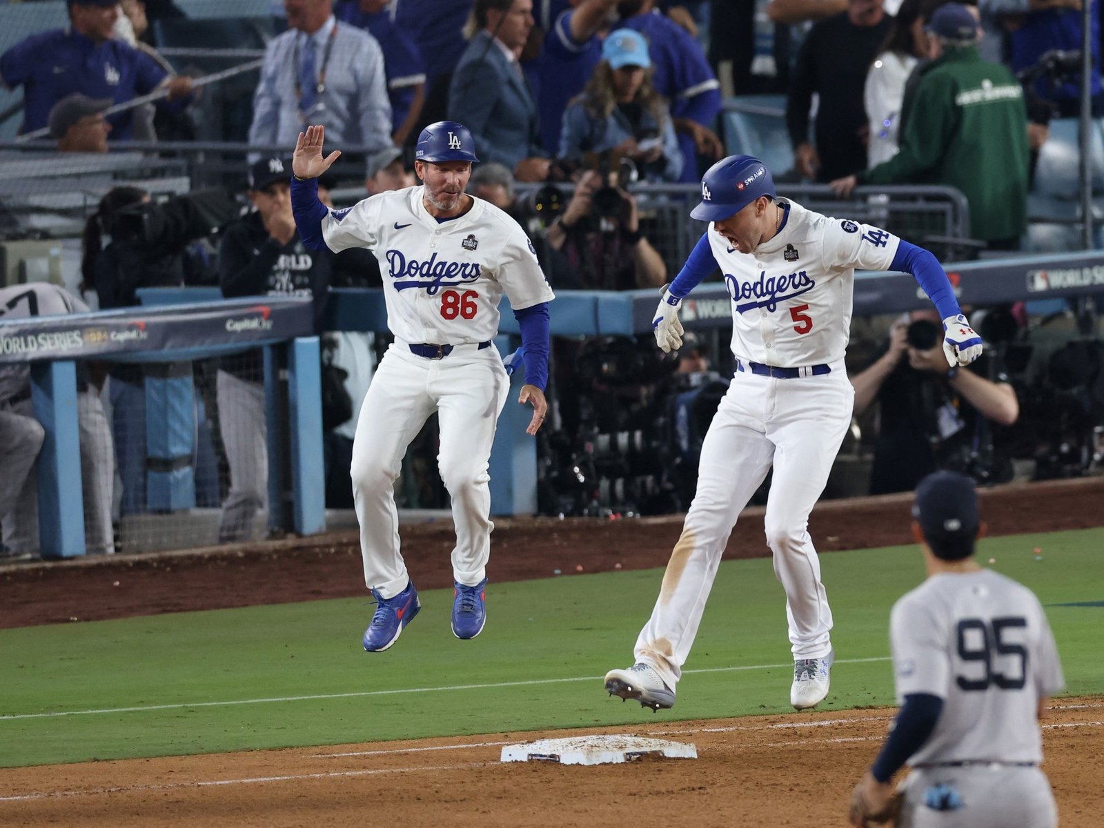 el dramático y loco final del Juego 1 de la Serie Mundial de la MLB logró el mayor rating en la TV desde 2019