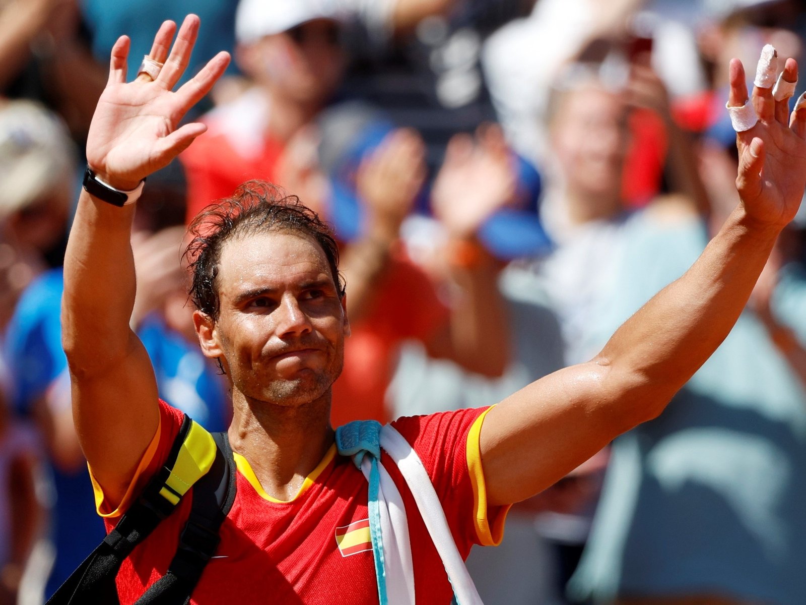 el peculiar disfraz para la reventa en la Copa Davis en España