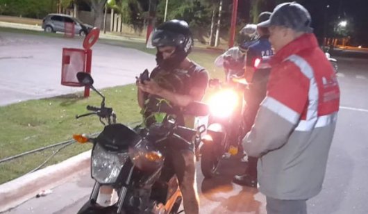 Más de 80 motos fueron retenidas en mega operativo
