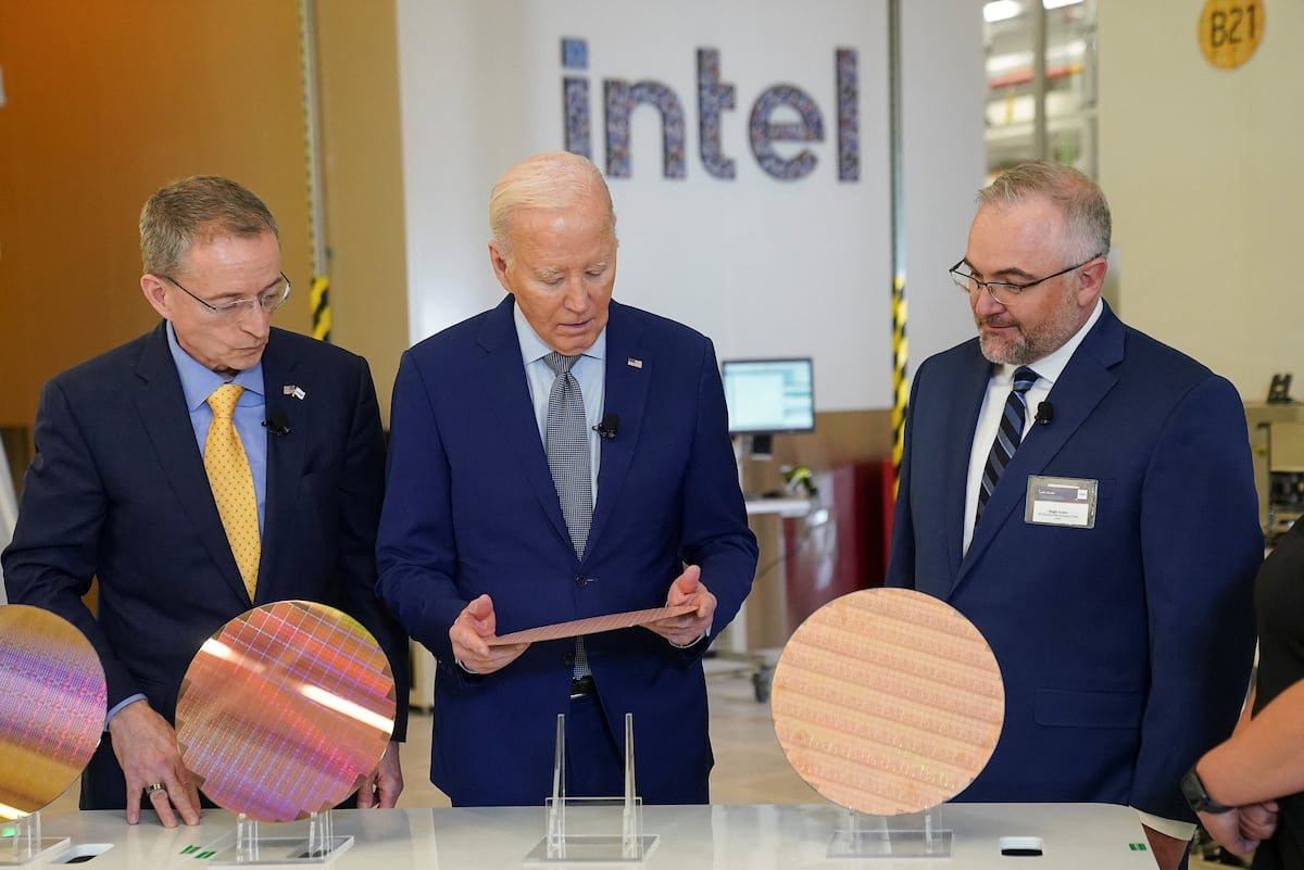 Biden concede a Intel 7.865 millones de dólares en subvenciones para plantas de microprocesadores | Empresas