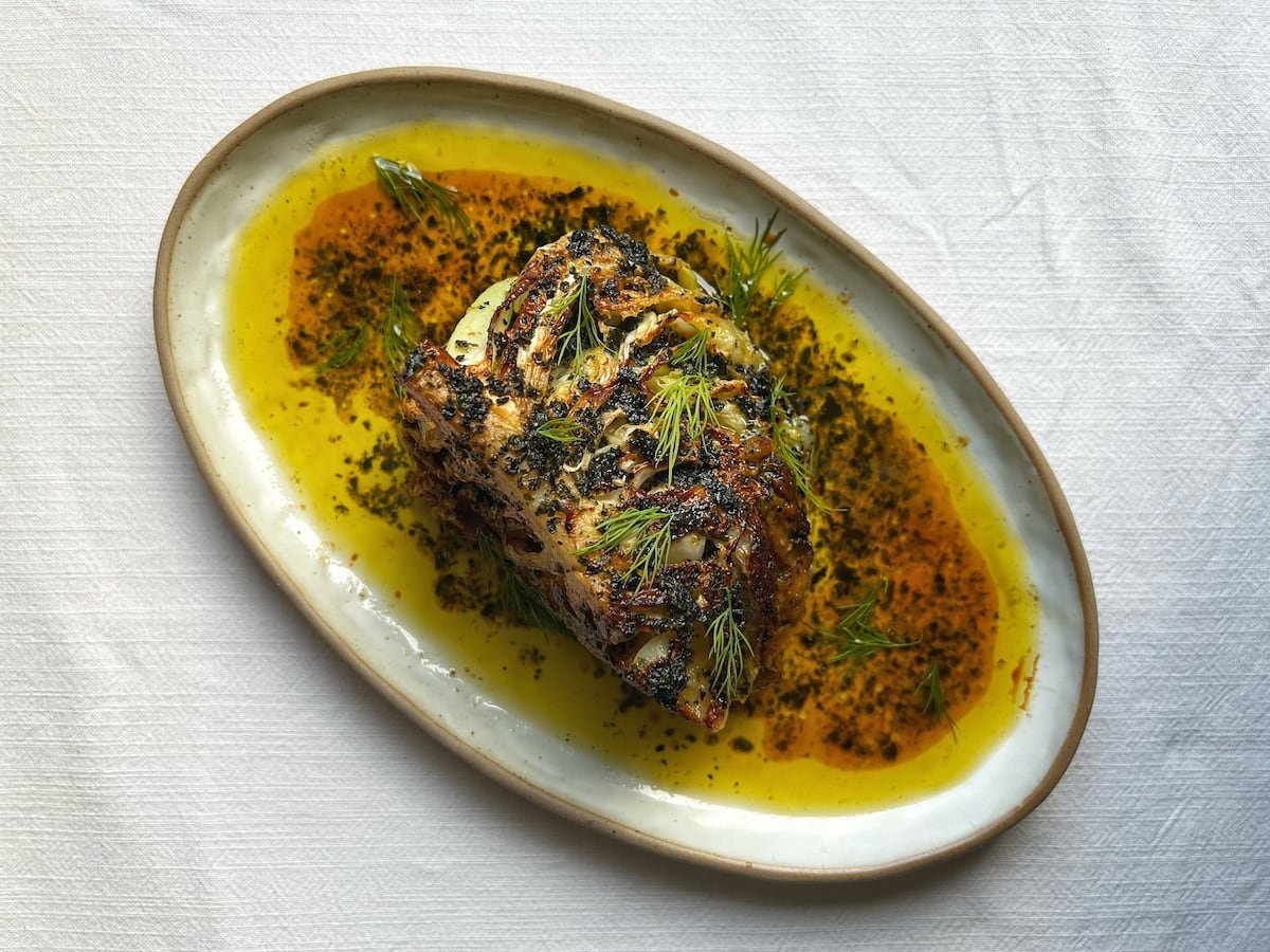 Col rellena de boniato y setas con mantequilla especiada | El Comidista | Gastronomía