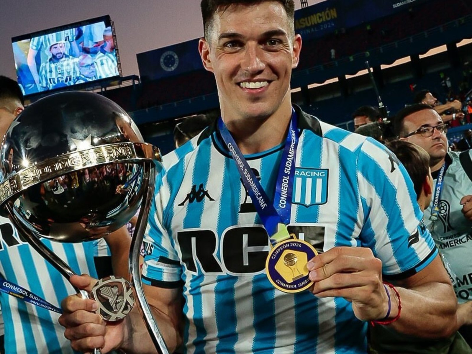 “Daba mucho por ésta Copa Sudamericana con Racing”