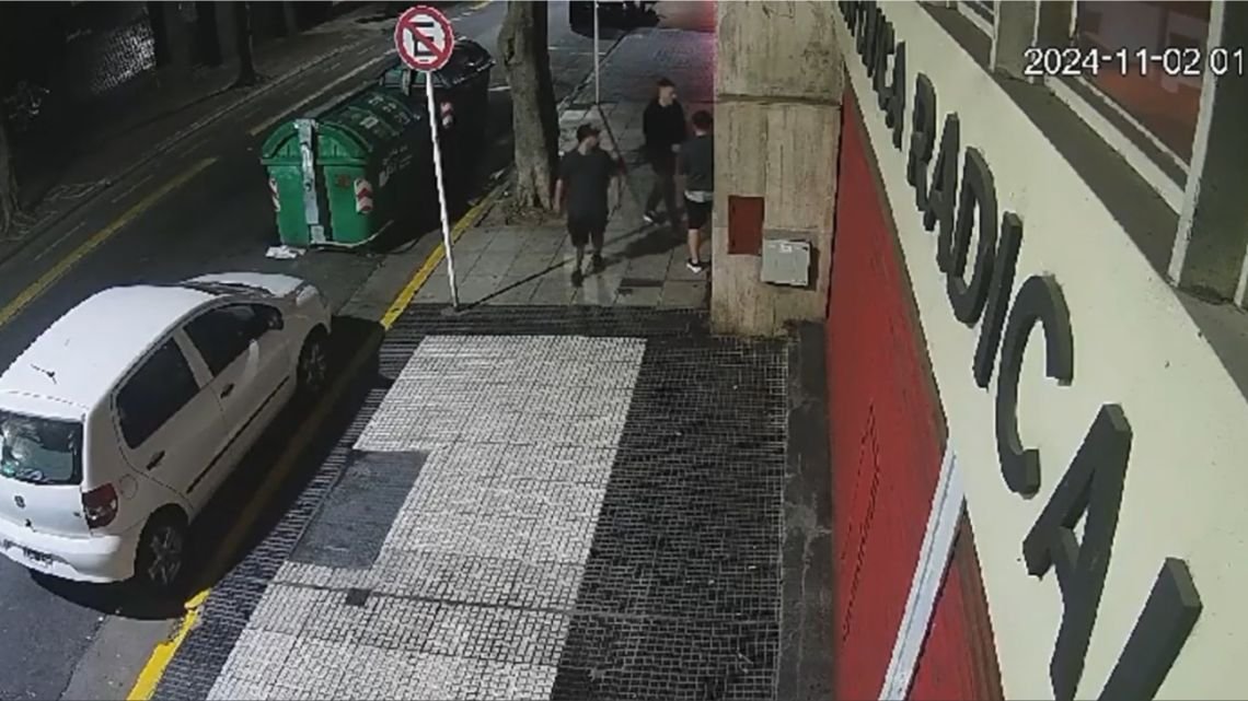 Detuvieron a tres hombres chilenos por el ataque a la sede central de la UCR