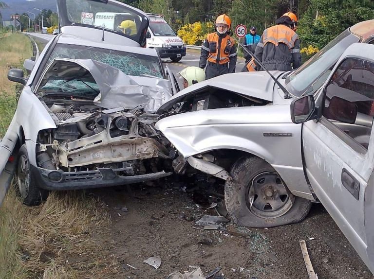 El Hoyo: Varios heridos en un siniestro vial en la Ruta Nacional 40