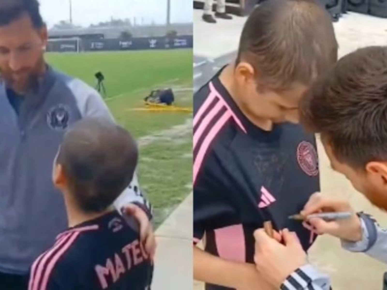 El emotivo gesto de Lionel Messi con un chico que lucha contra un cáncer cerebral: “Cumplí mi sueño”