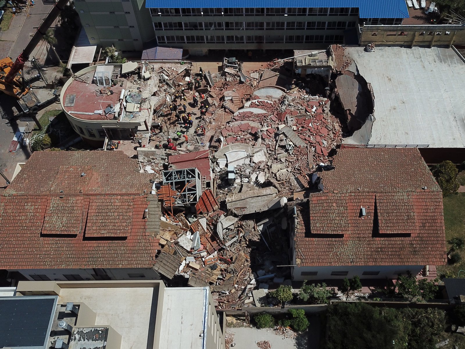 El relato de la sobreviviente del derrumbe de Villa Gesell y cómo fueron las dramáticas horas hasta ser rescatada