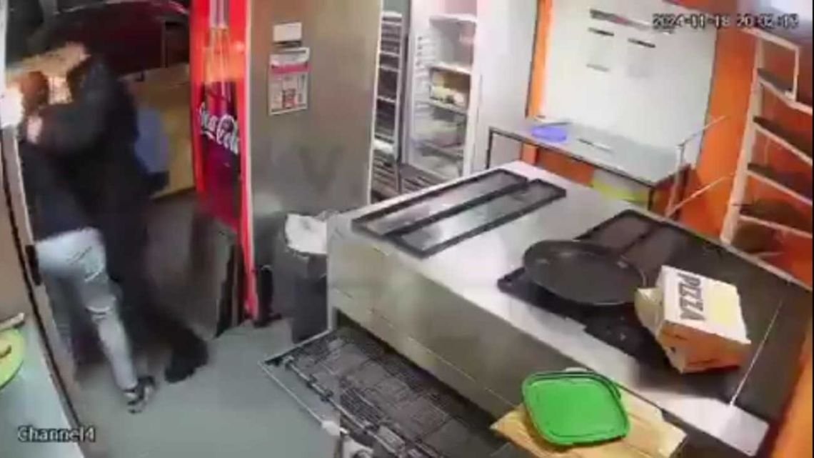 Horror en una pizzería de Núñez: apuñaló a su ex pareja, intentó suicidarse y fue detenido