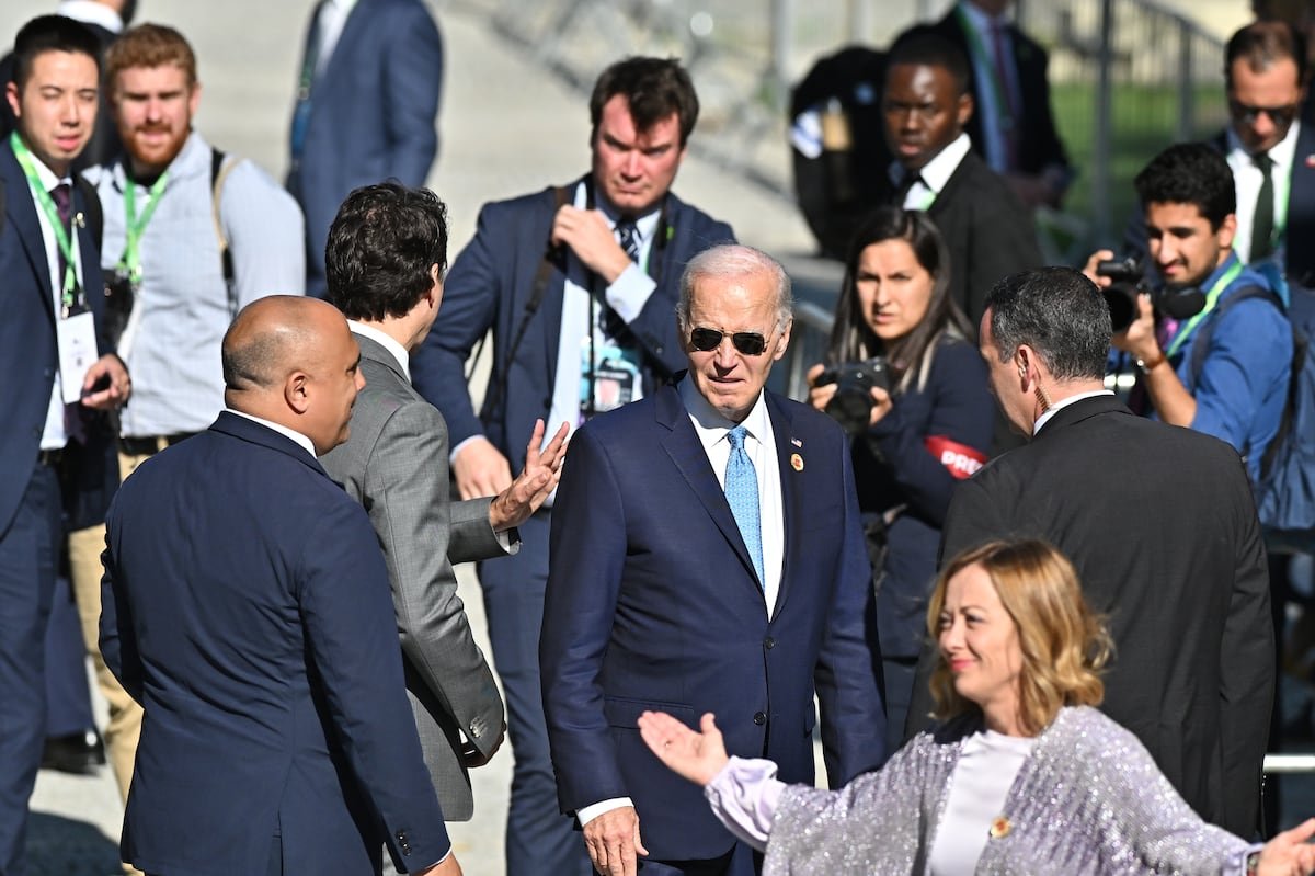 Joe Biden, Justin Trudeau y Giorgia Meloni se quedan fuera de la fotografía grupal del G-20