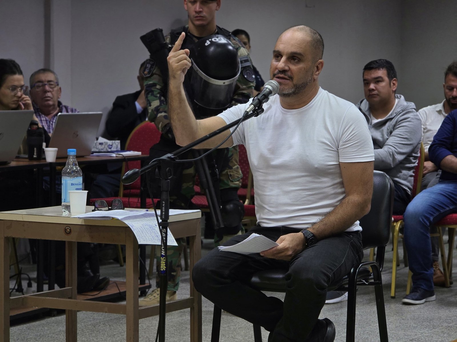 Leonardo Cositorto habló de “infiltrados”, apuntó contra Marcos Galperín y denunció un “juicio ilegal”