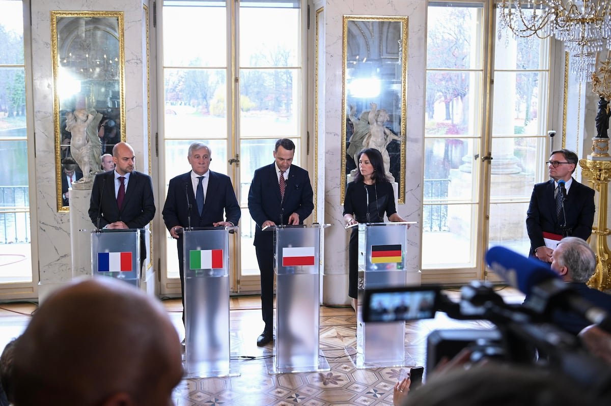 Los grandes países europeos reclaman a Trump que no negocie unilateralmente con Putin el futuro de Ucrania | Internacional