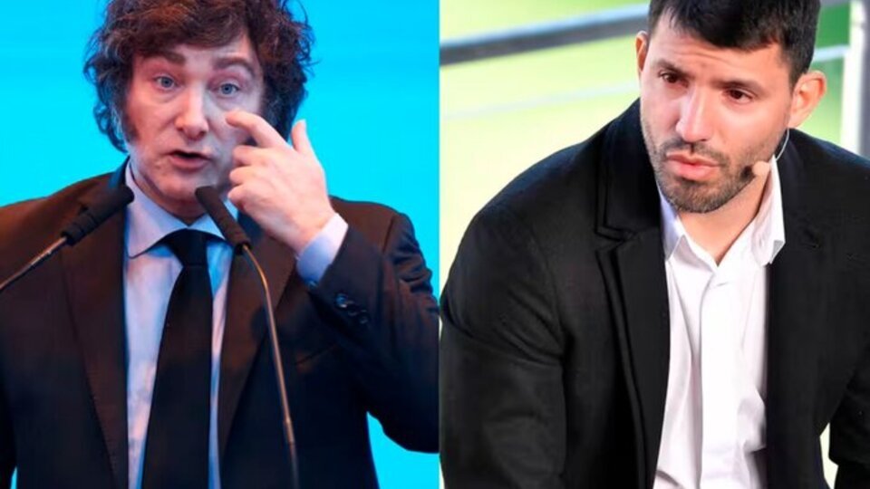 Muevo yo, Javo: El Kun Agüero se para de nueve en el equipo de las sociedades anónimas | Entretelones de la visita del exdelantero de la Selección a la Casa Rosada 