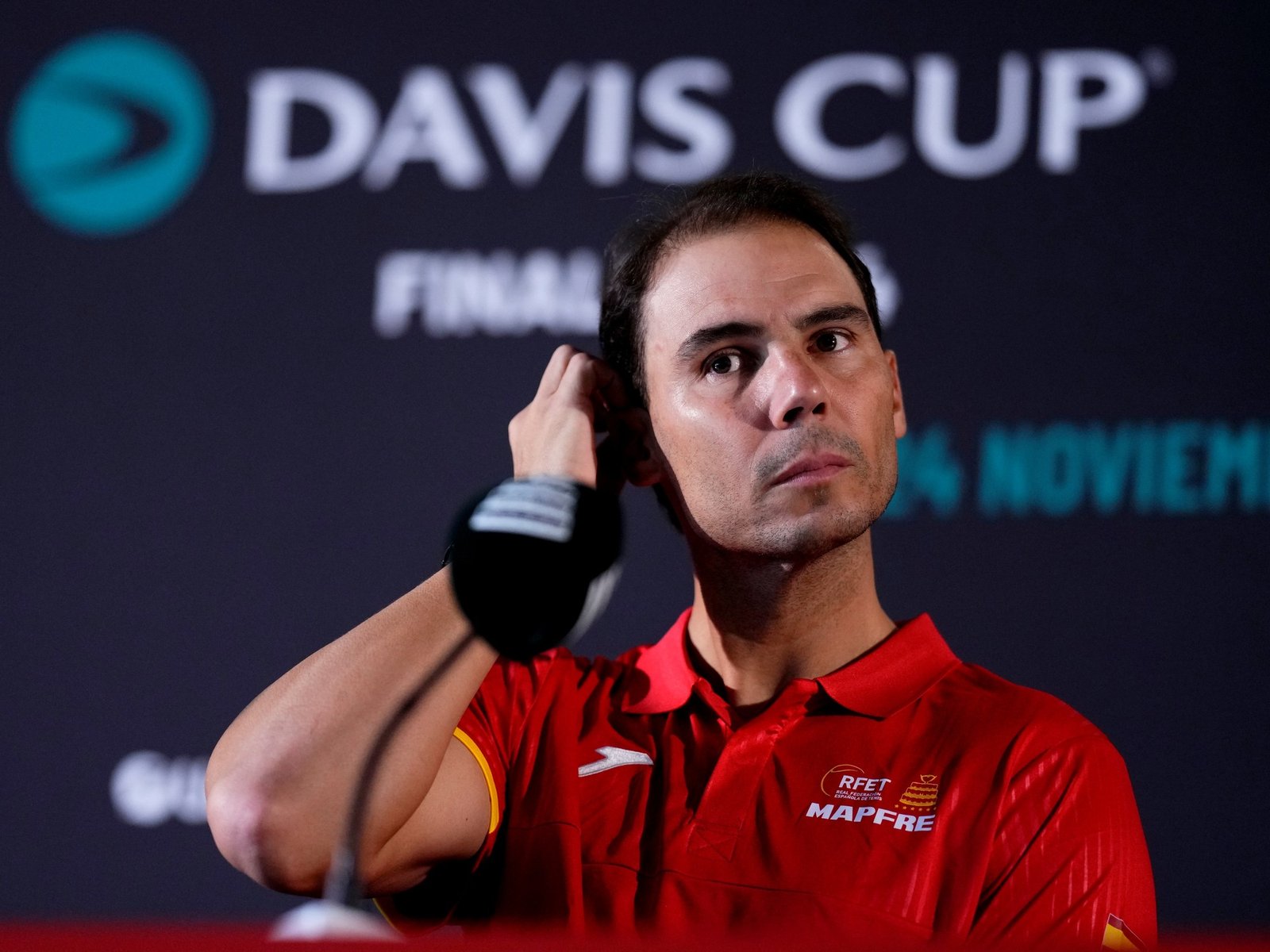 “No vengo a retirarme, vengo a ayudar a España a ganar la Copa Davis”