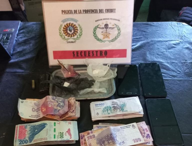 Operativo Antidrogas en Sarmiento y Comodoro Rivadavia: siete allanamientos y dos detenciones