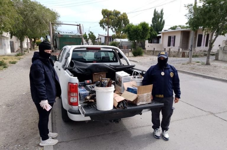 Recuperan herramientas robadas en Deseado
