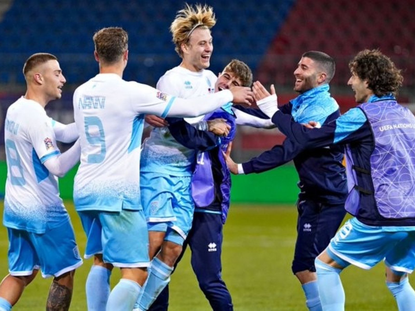 San Marino, “el peor equipo del mundo”, le ganó 3-1 a Liechtenstein y ascendió en la Liga de Naciones de Europa