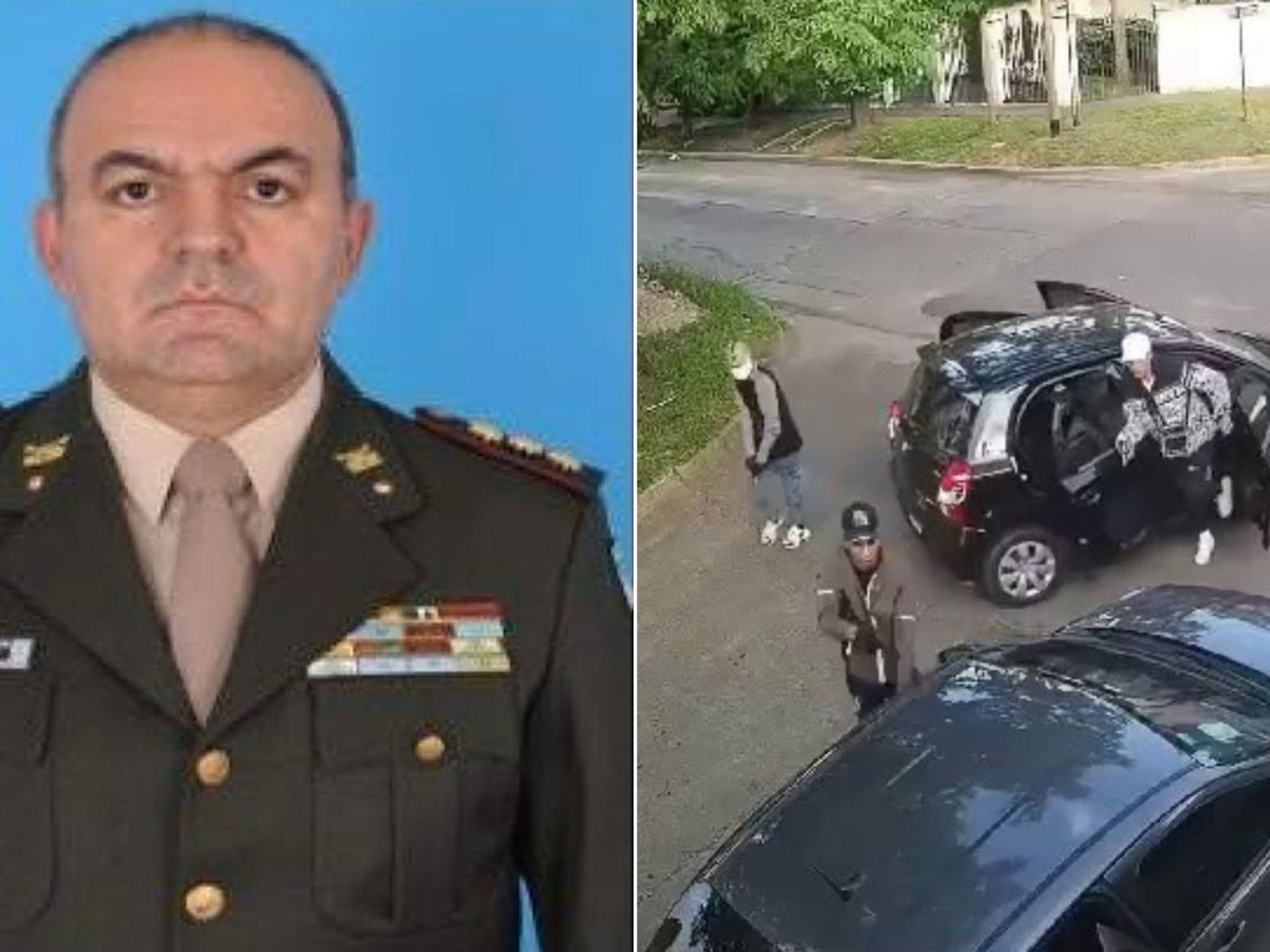 Se conoció otro video que muestra cómo fue el brutal crimen de un comandante de Gendarmería en El Palomar