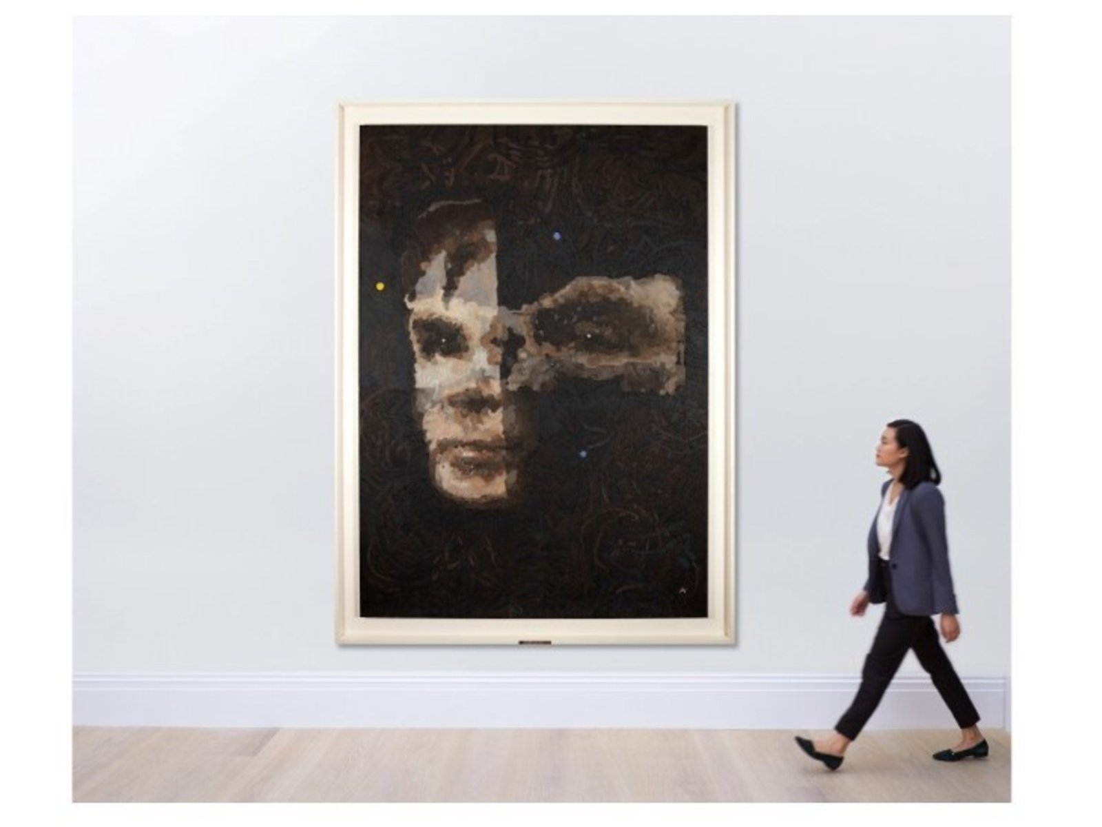 Sotheby’s subasta por una cifra récord una obra de arte hecha por un robot con IA