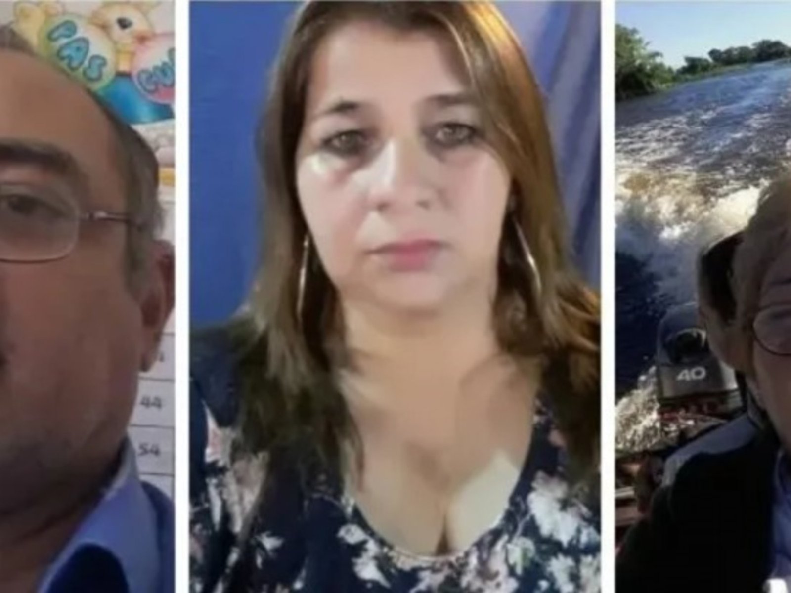 Tres docentes volvían de una escuela rural, un temporal les dio vuelta la lancha y murieron ahogados en el río Paraguay