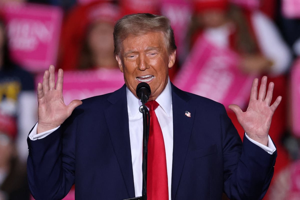 Trump insiste en su esprint final en Pensilvania (y en cortejar al votante latino) | Elecciones USA