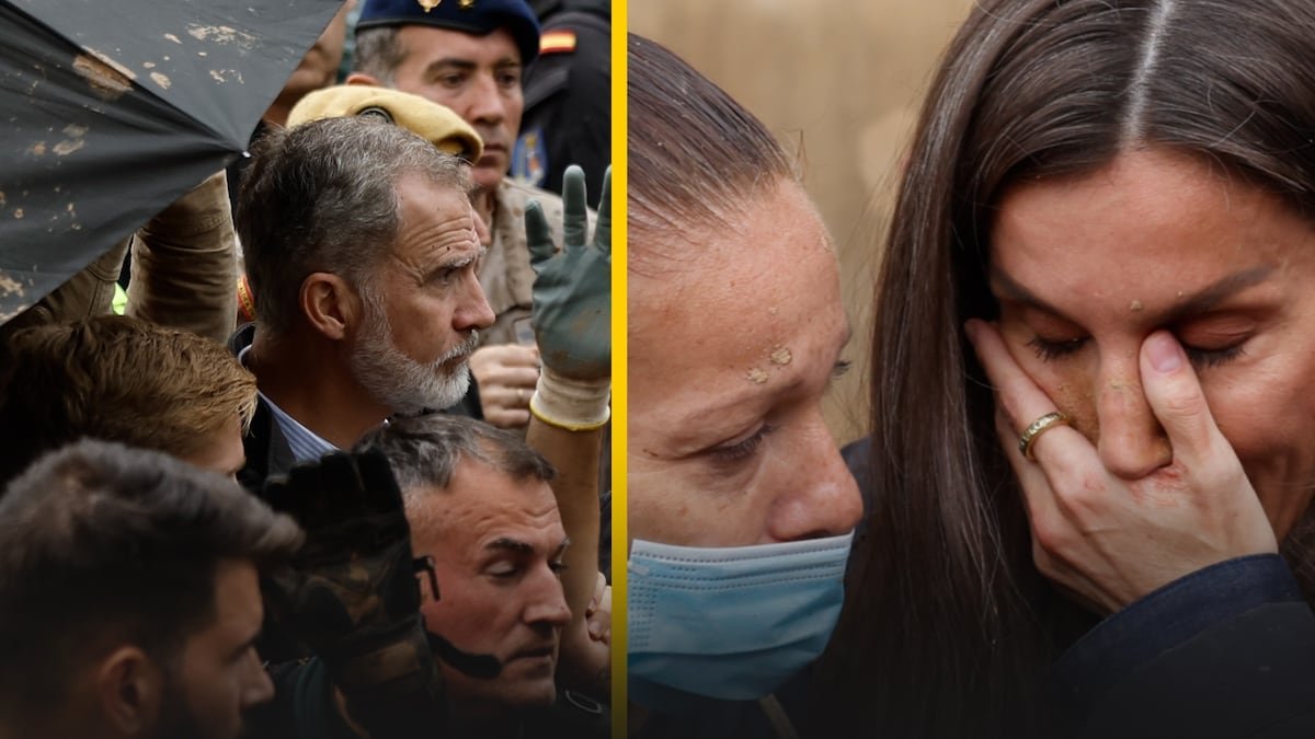 Vídeo | La tensa visita de los Reyes, Sánchez y Mazón a Paiporta, en cinco momentos