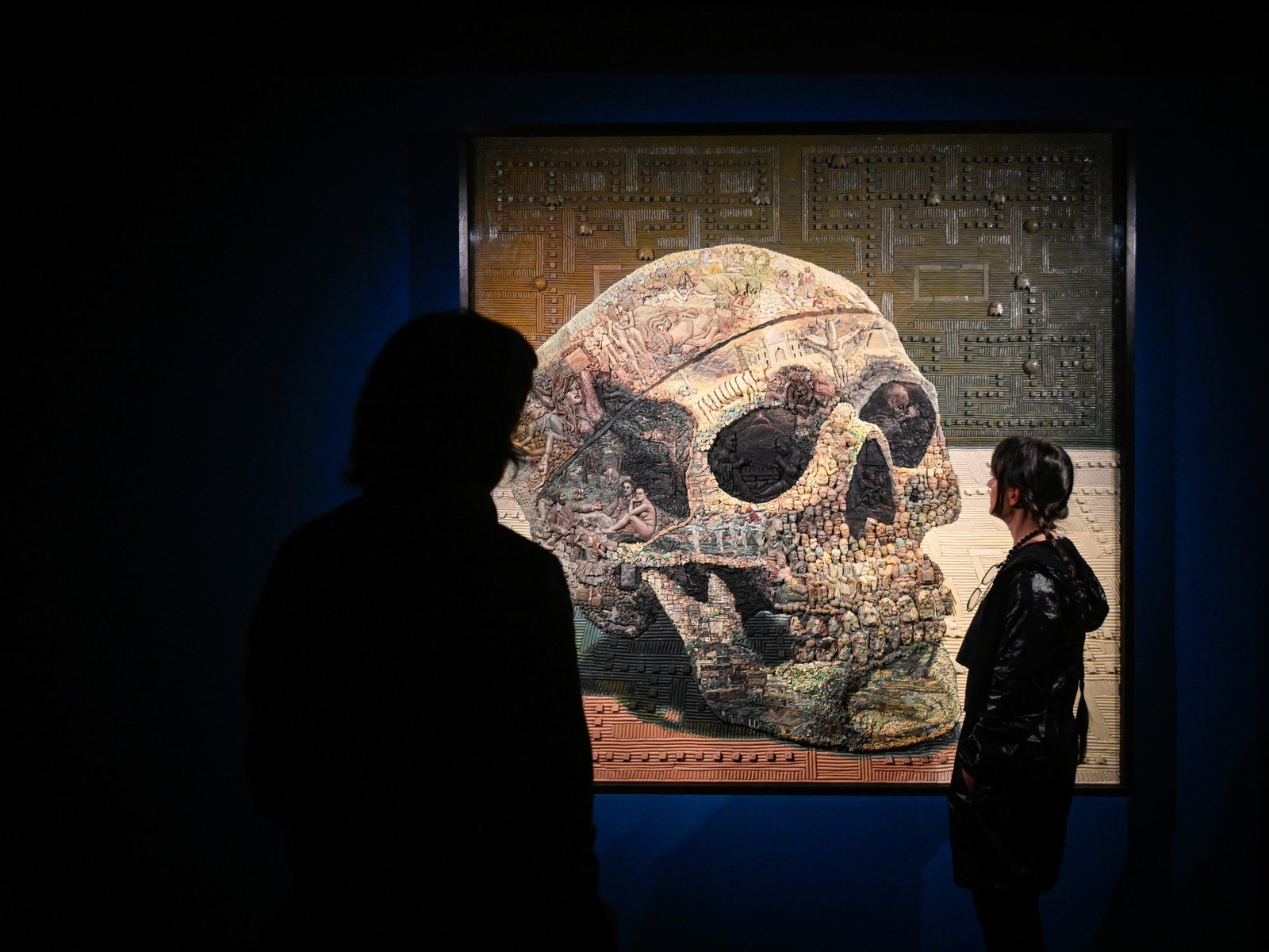 apoteosis del Año Mondongo con el “Baptisterio”, su catálogo de colores de plastilina, y dos emblemáticas “Calaveras” nunca vistas en el país