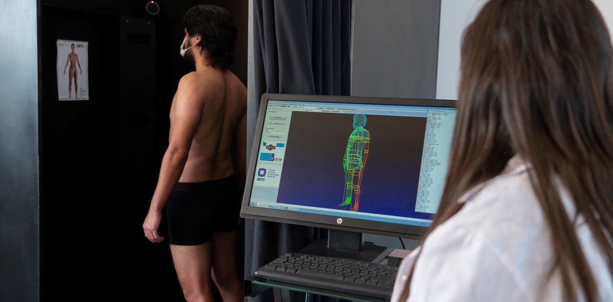 cómo es el cuerpo promedio de mujeres y hombres en Argentina