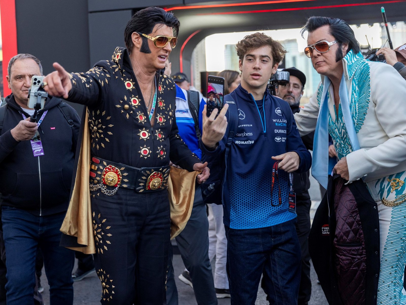 el día 2 del Gran Premio de Las Vegas, minuto a minuto