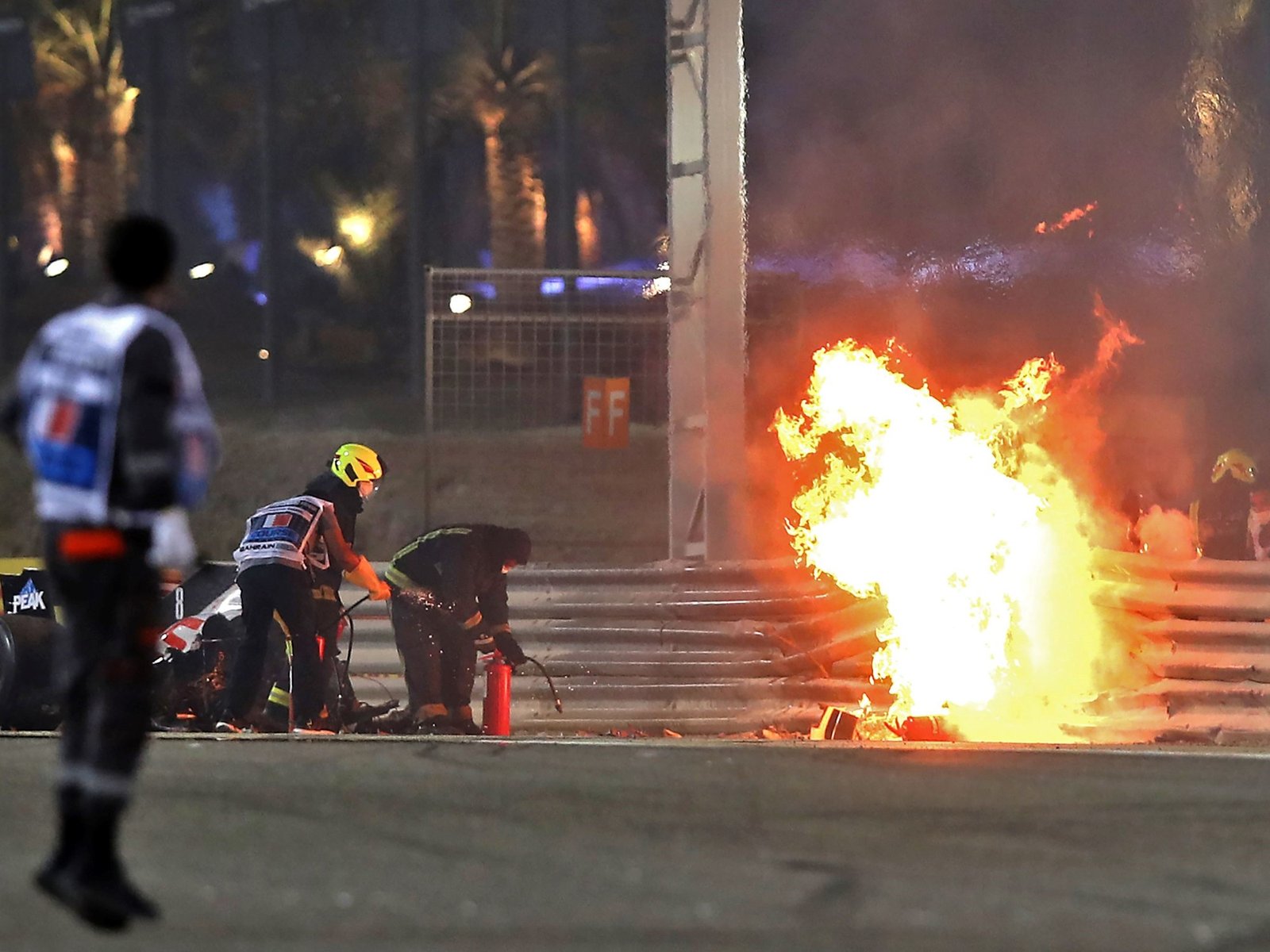 el día que Romain Grosjean escapó de las llamas y salvó su vida por un milagro
