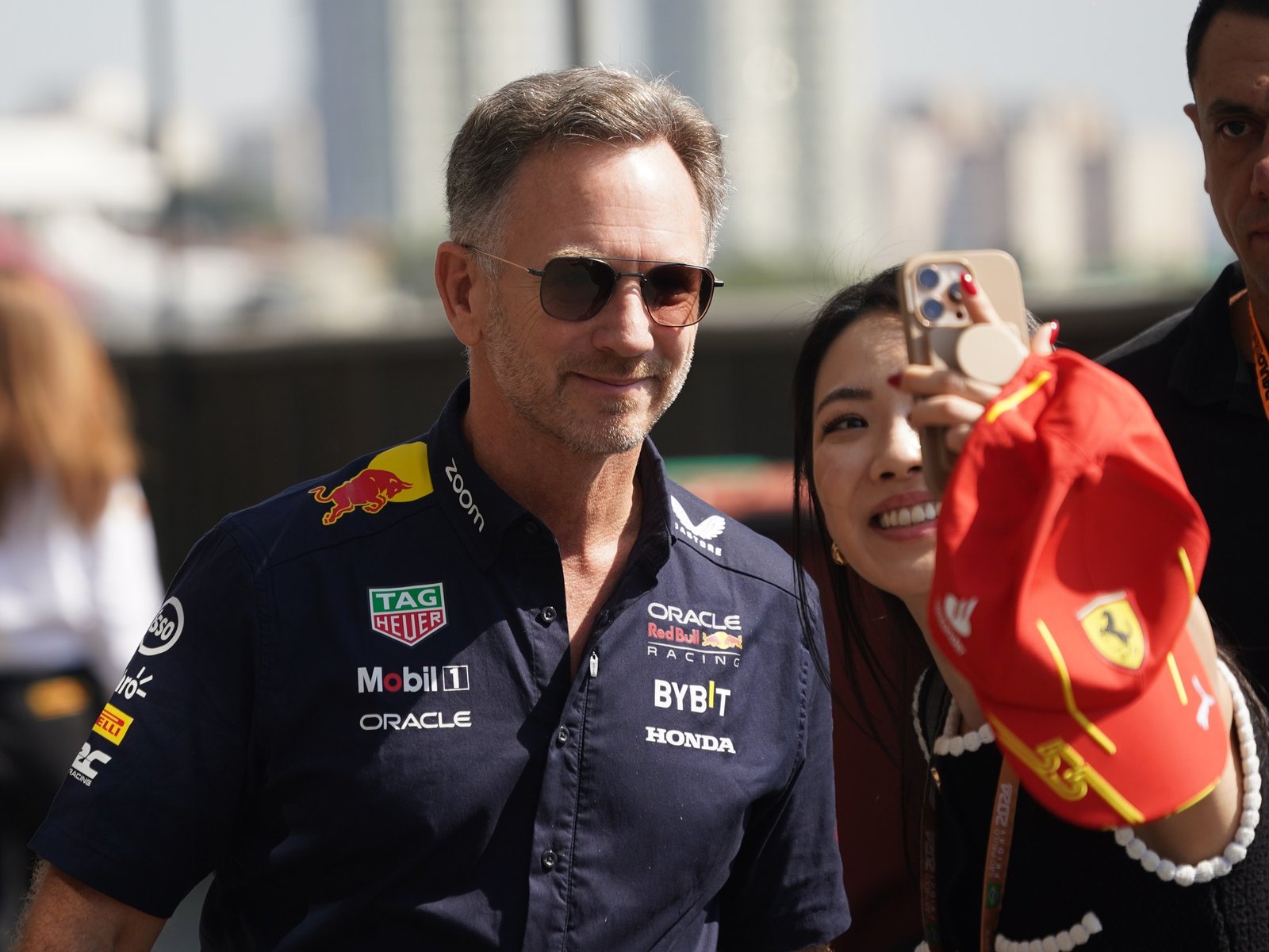 el jefe de Red Bull, Christian Horner, se mostró cerca de Franco Colapinto y alimentó los rumores para 2025