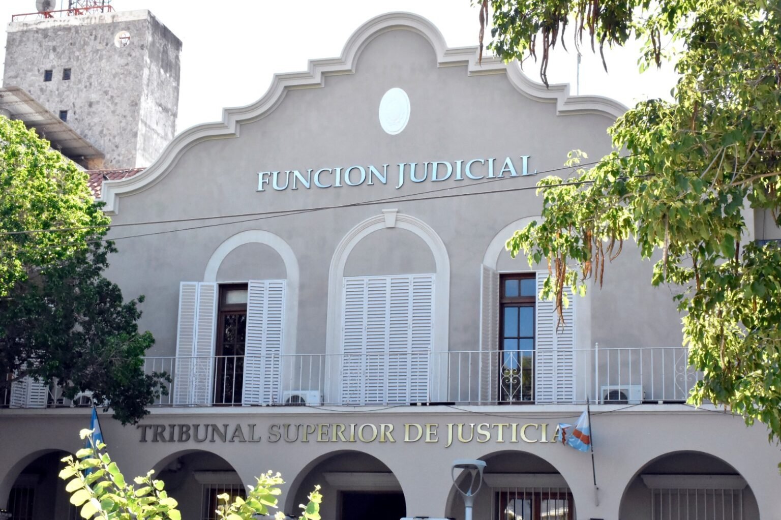 Una pérdida de agua afectó las instalaciones del Tribunal Superior de Justicia