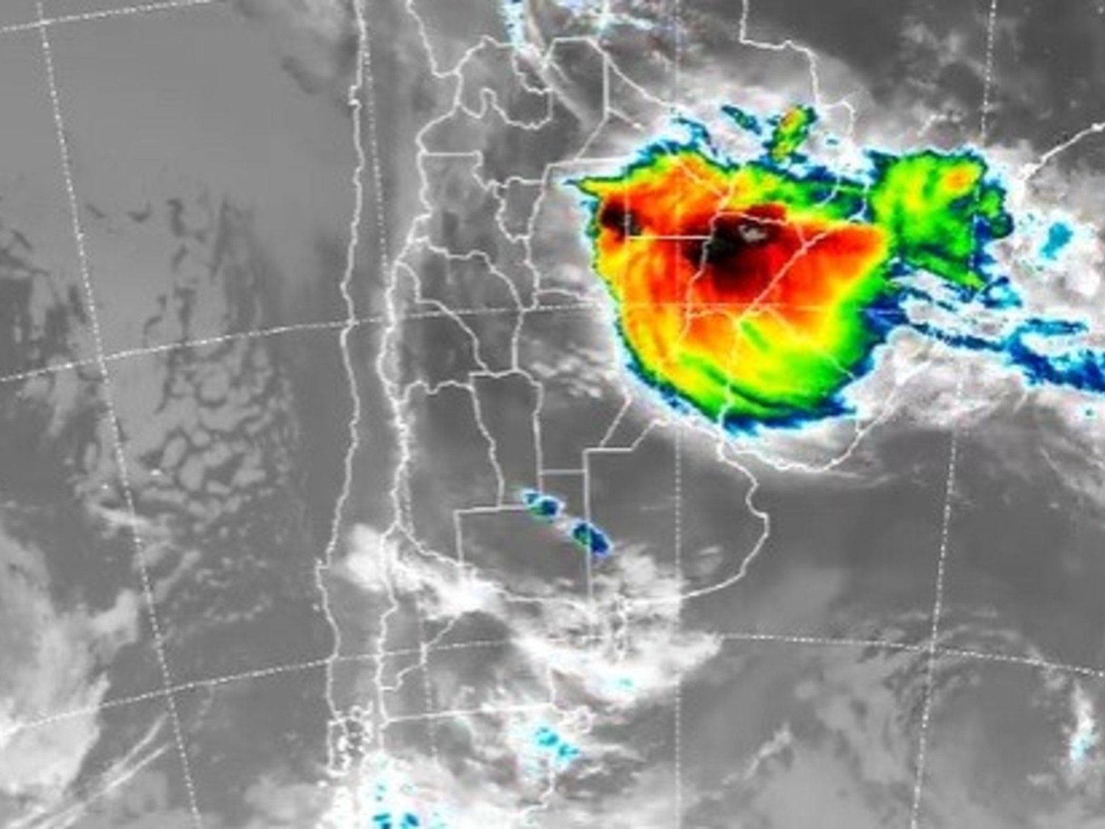 hay alerta meteorológica en Buenos Aires y otras 10 provincias por fuertes lluvias