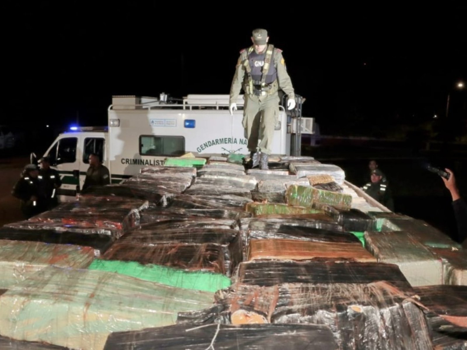 incautaron 7 toneladas de marihuana en Misiones