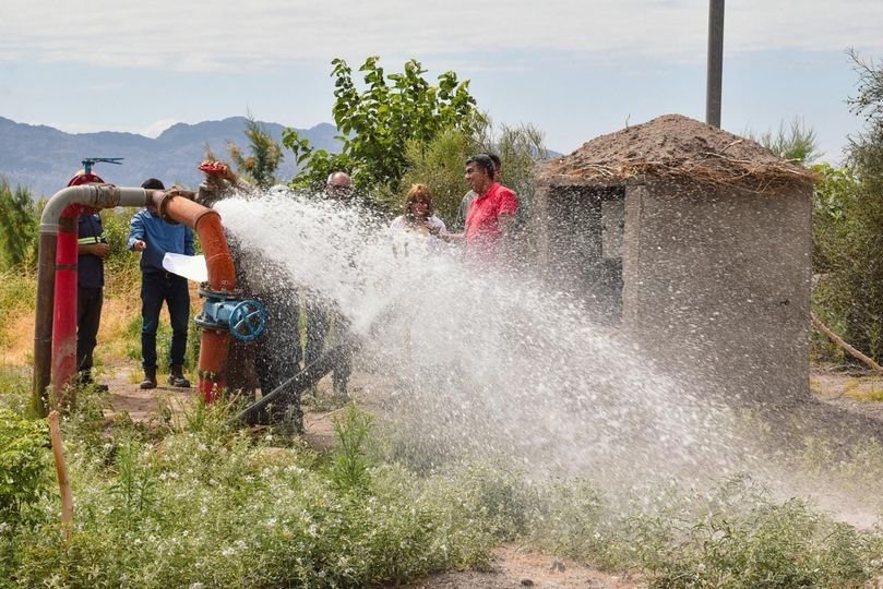 En Guandacol, el Gobierno refuerza el compromiso con el abastecimiento de agua
