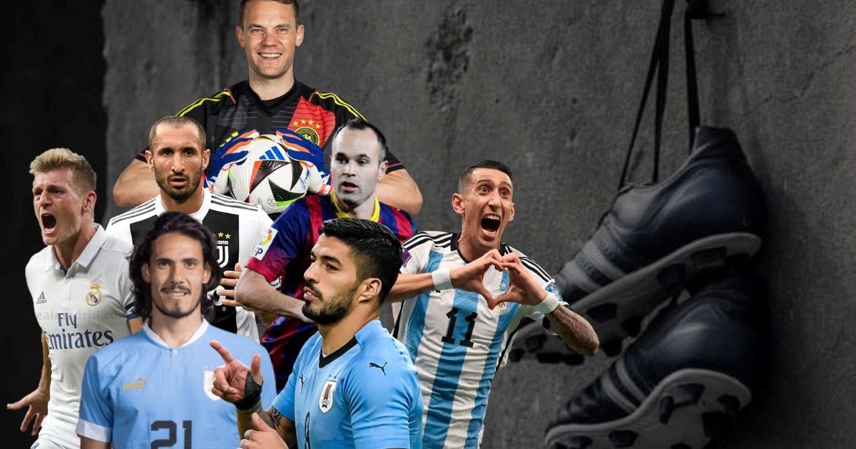 2024, año de cierres: el 11 de jugadores que se retiraron del fútbol (o sus selecciones) :: Olé