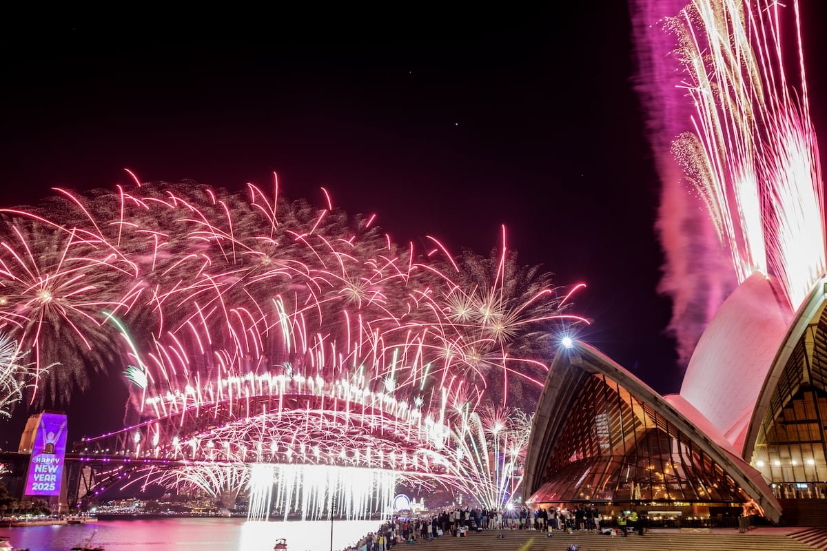 Año Nuevo 2025: las celebraciones alrededor del mundo, en imágenes