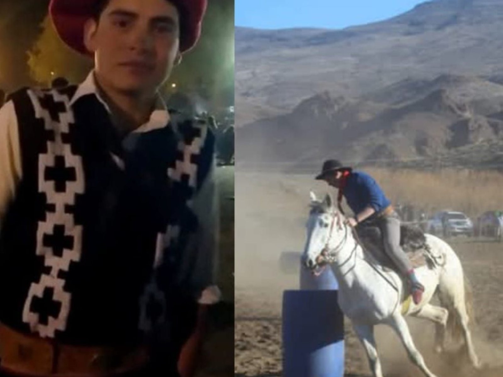 Cayó al río desde un puente precario, su hermano intentó salvarlo a caballo y ahora lo buscan en un “cañadón imposible” de Neuquén