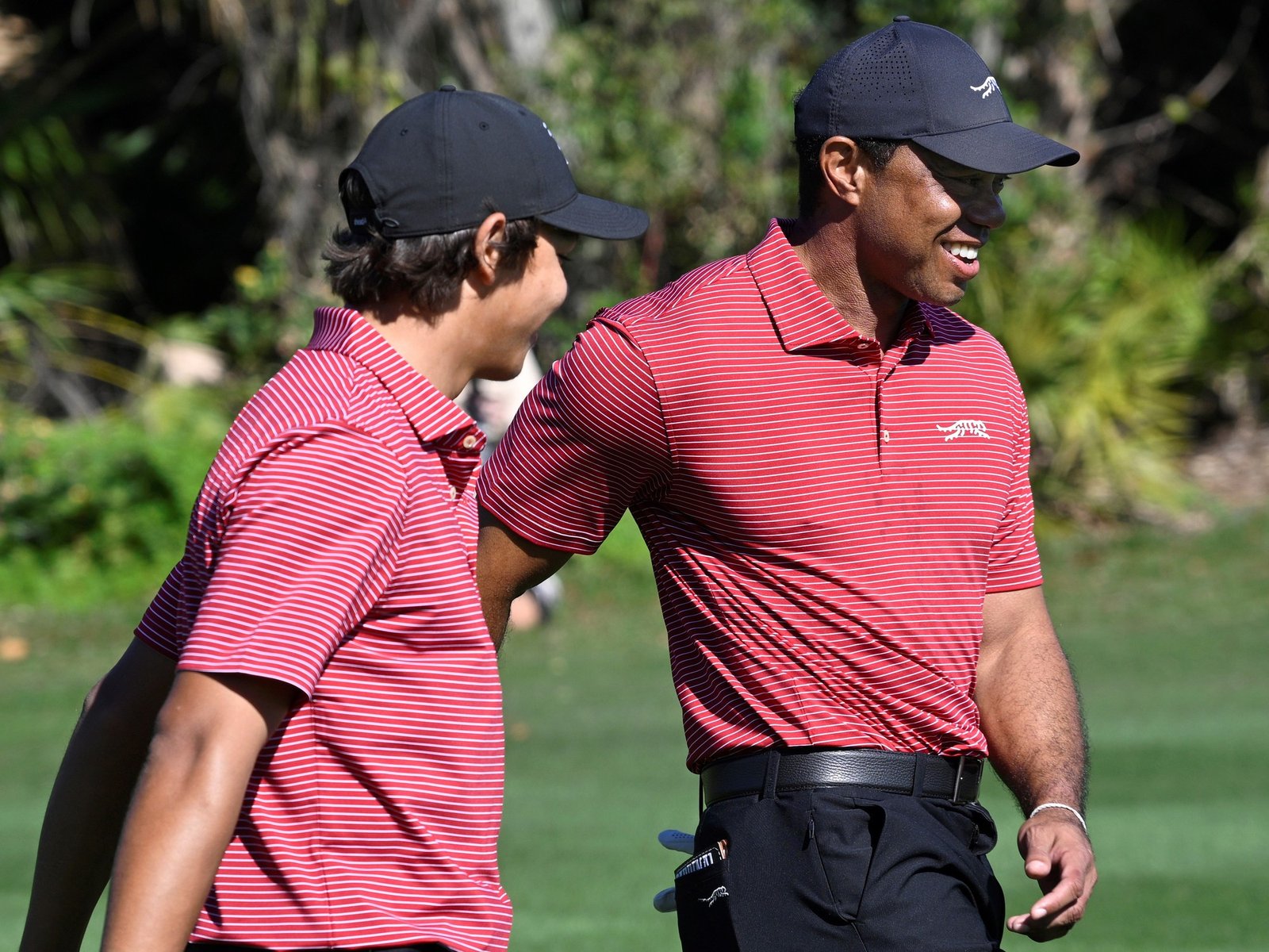 Charlie Woods hizo un impresionante hoyo en uno y volvió loco de emoción a papá Tiger
