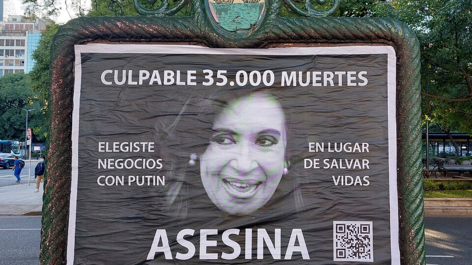 Cierran la causa por los afiches contra Cristina Kirchner durante la pandemia | La Cámara del Crimen confirmó el archivo del expediente